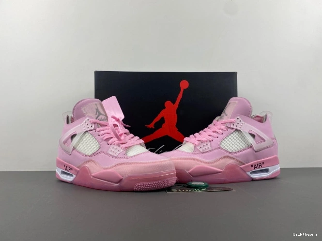 Kick Theory OFF-WHITE PINK X 4 JORDAN 0814